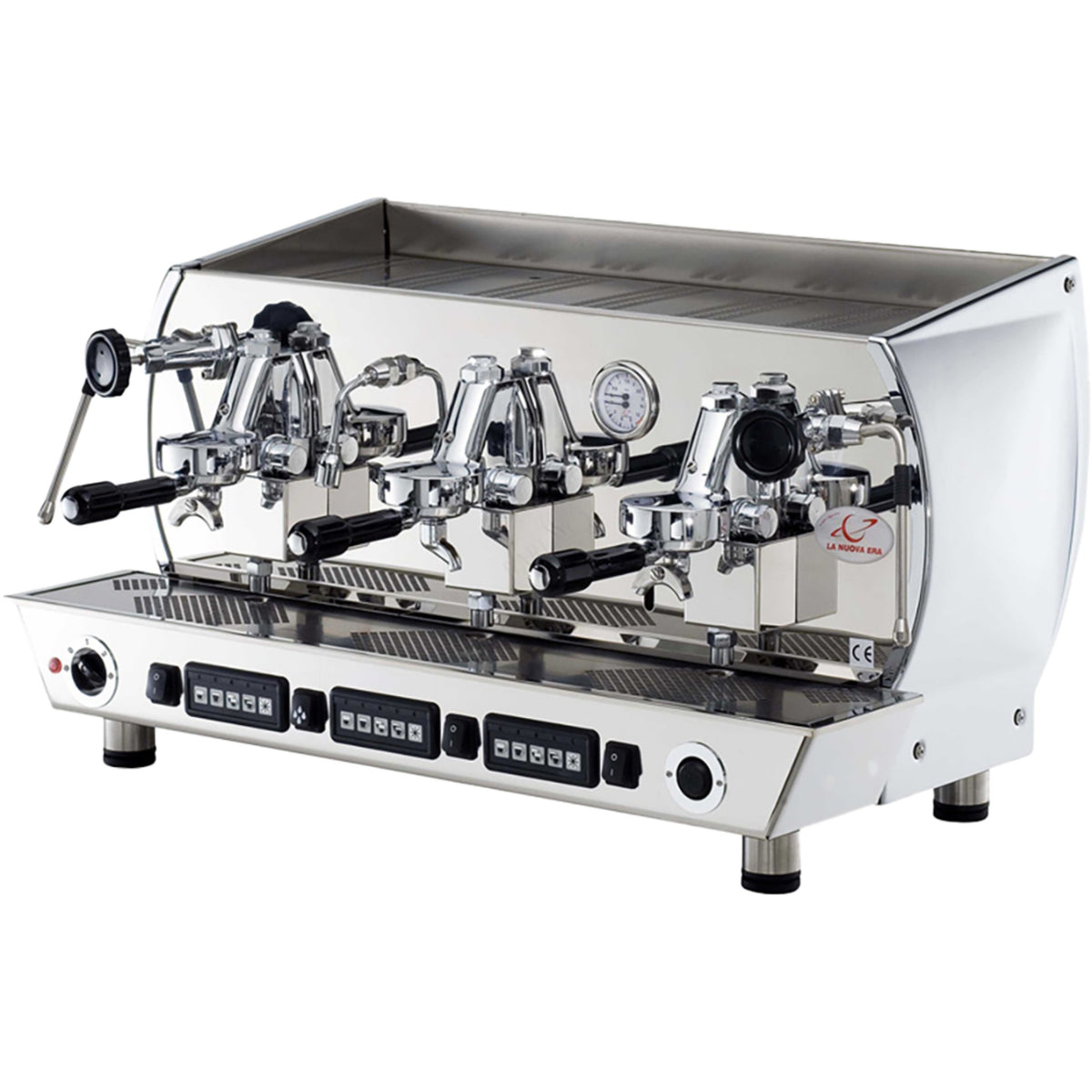 La Nuova Era Altea Vintage 3-group espresso machine - chrome