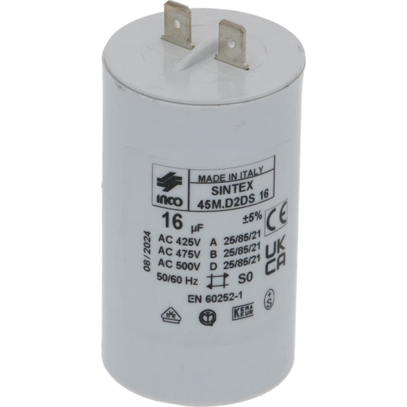 Capacitor 16 µF Helios 80