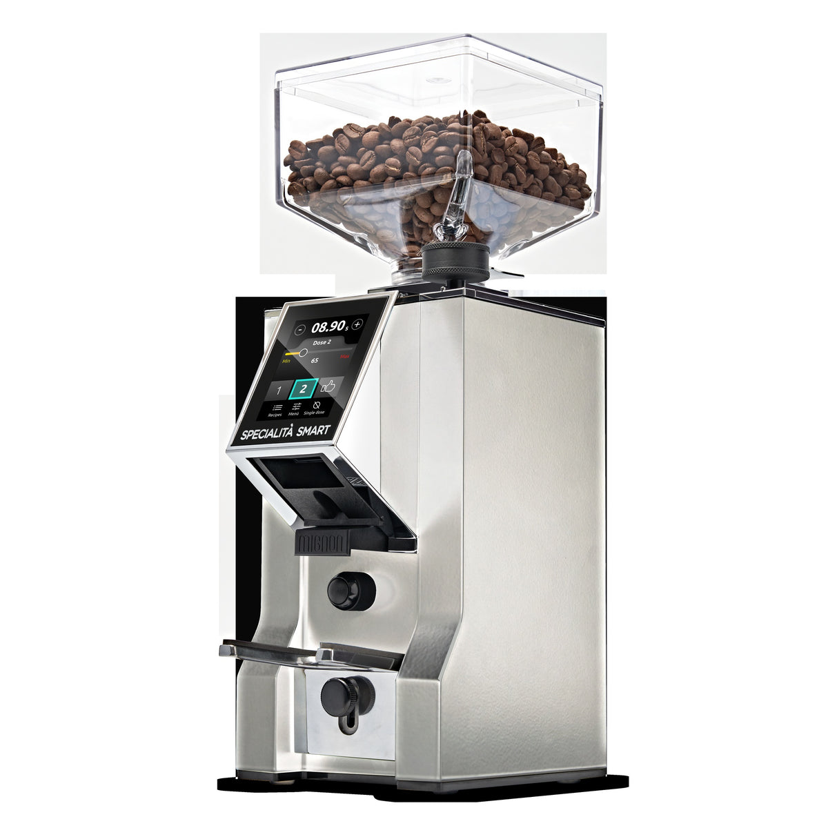 Eureka Mignon Specialita Smart coffee grinder - chrome