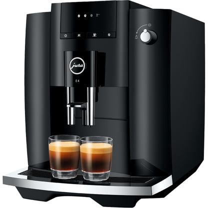 Jura E4 coffee machine - piano black (EA)