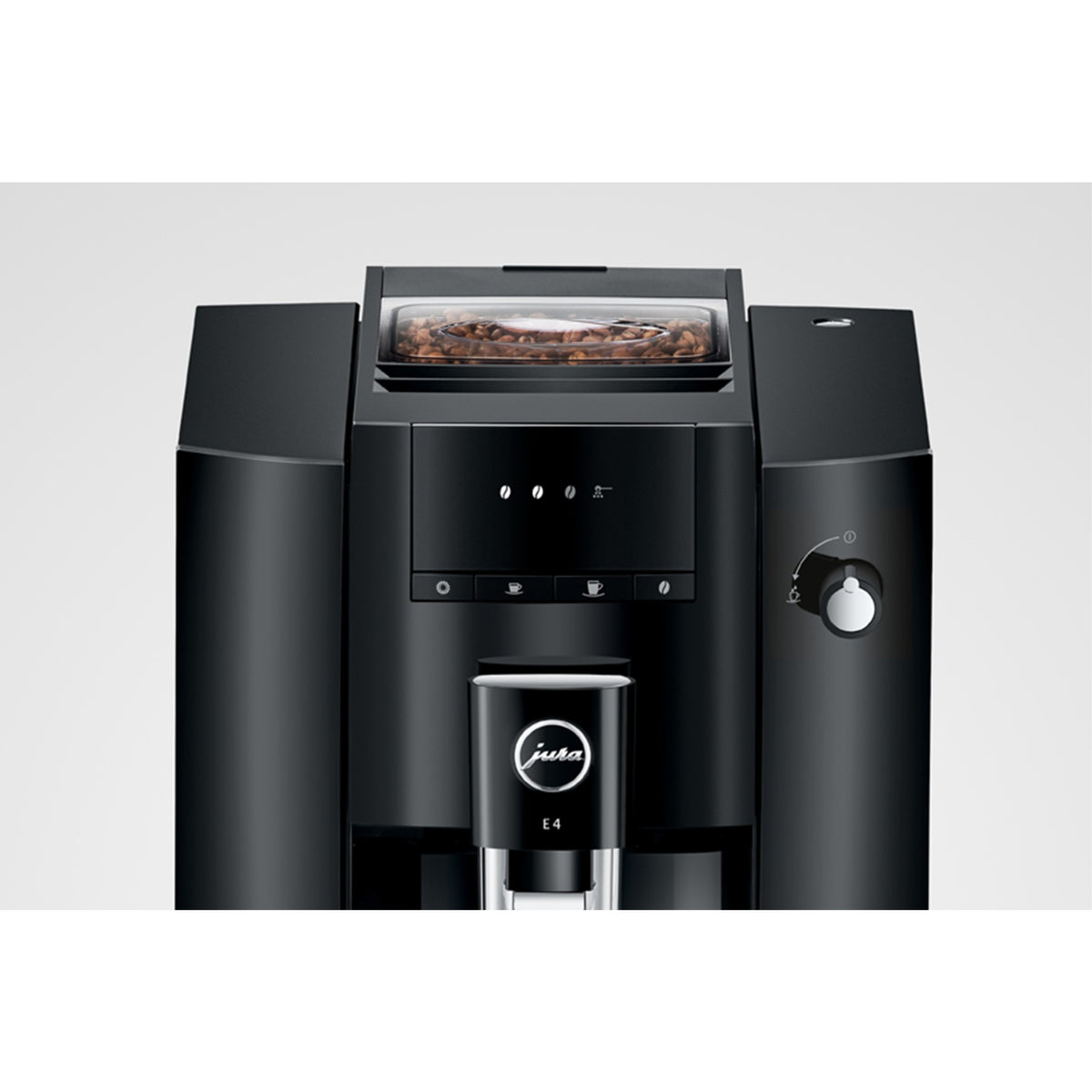 Jura E4 coffee machine - piano black (EA)