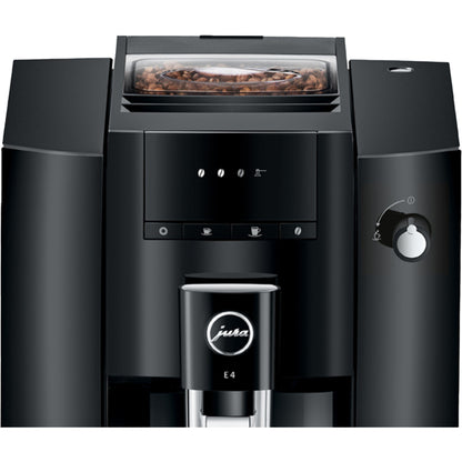 Jura E4 coffee machine - piano black (EA)