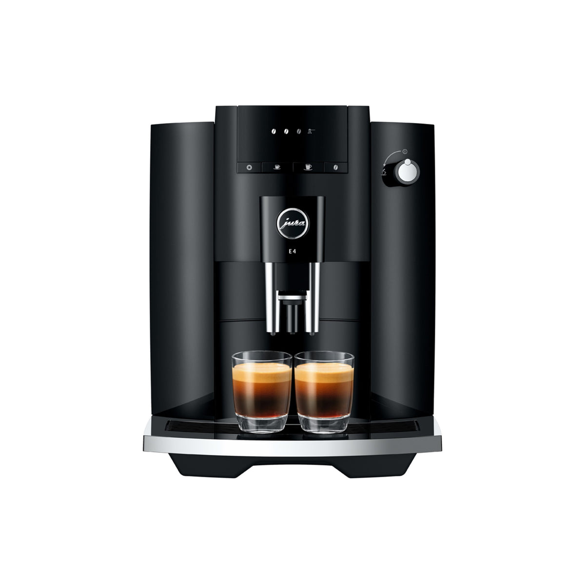 Jura E4 coffee machine - piano black (EA)