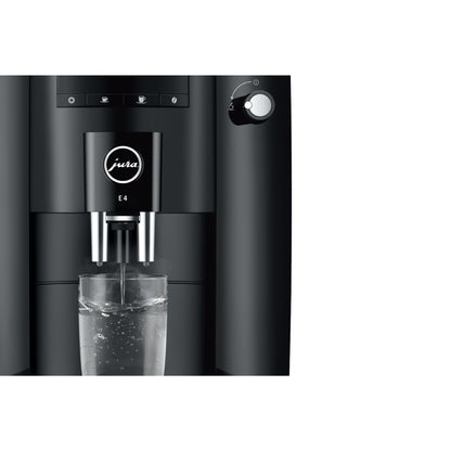 Jura E4 coffee machine - piano black (EA)
