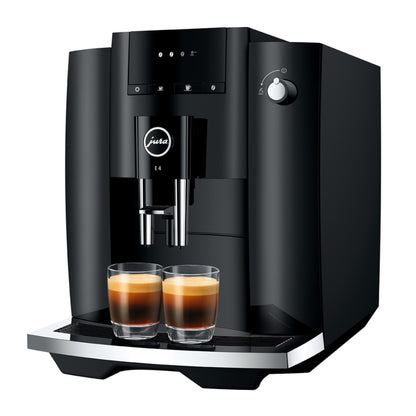 Jura E4 coffee machine - piano black (EA)
