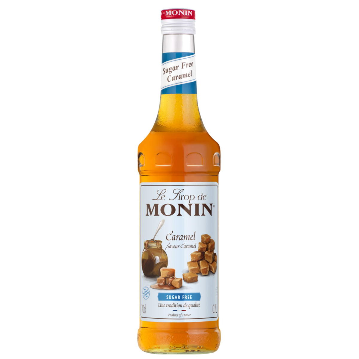 Monin Syrup Caramel sockerfri - 70cl