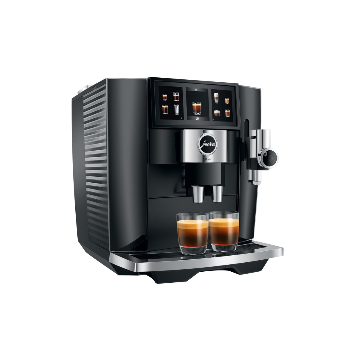 Jura J8 Twin kaffemaskin - diamond svart (EA)