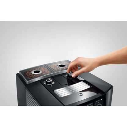 Jura J8 Twin kaffemaskin - diamond svart (EA)