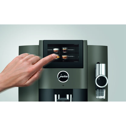 Jura S8 coffee machine - dark inox (EB)