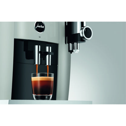 Jura S8 coffee machine - platinum (EB)