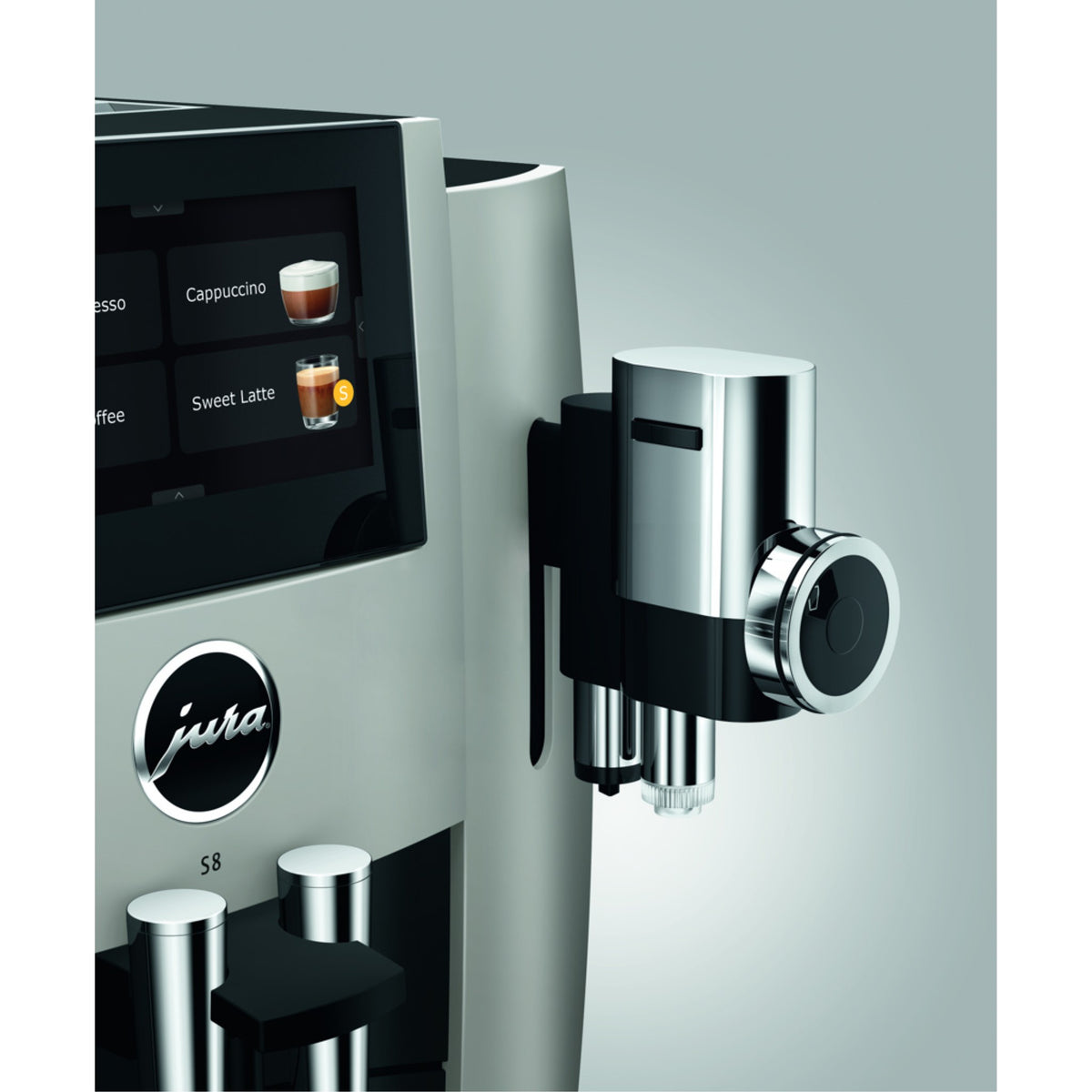 Jura S8 coffee machine - platinum (EB)