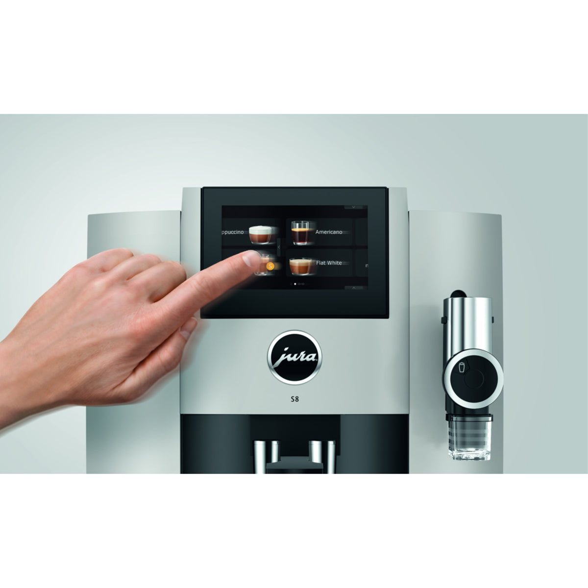 Jura S8 coffee machine - platinum (EB)