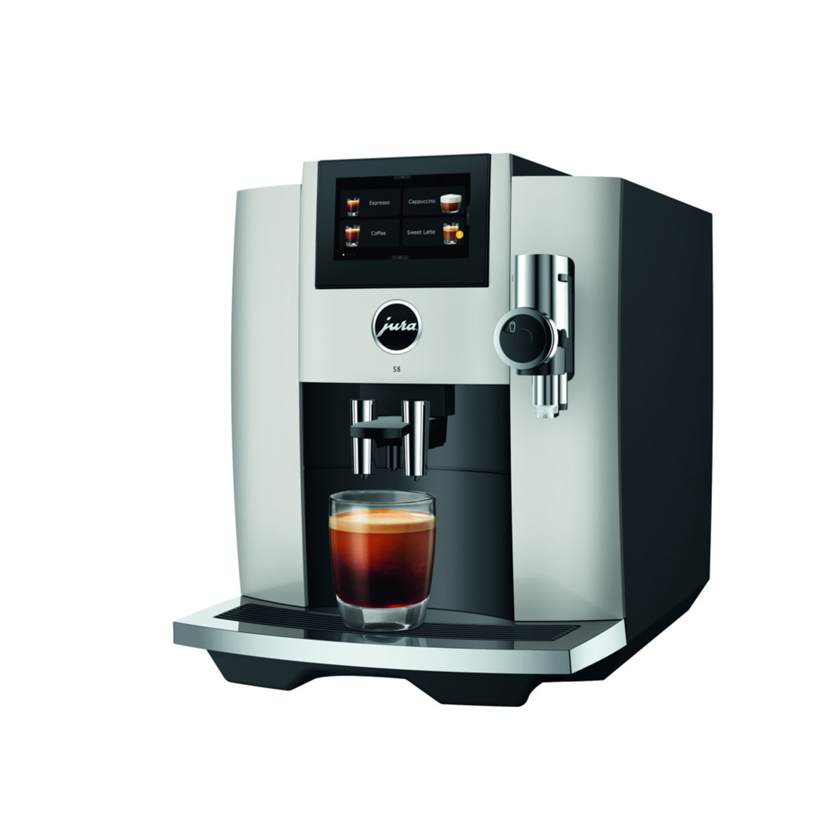 Jura S8 coffee machine - platinum (EB)