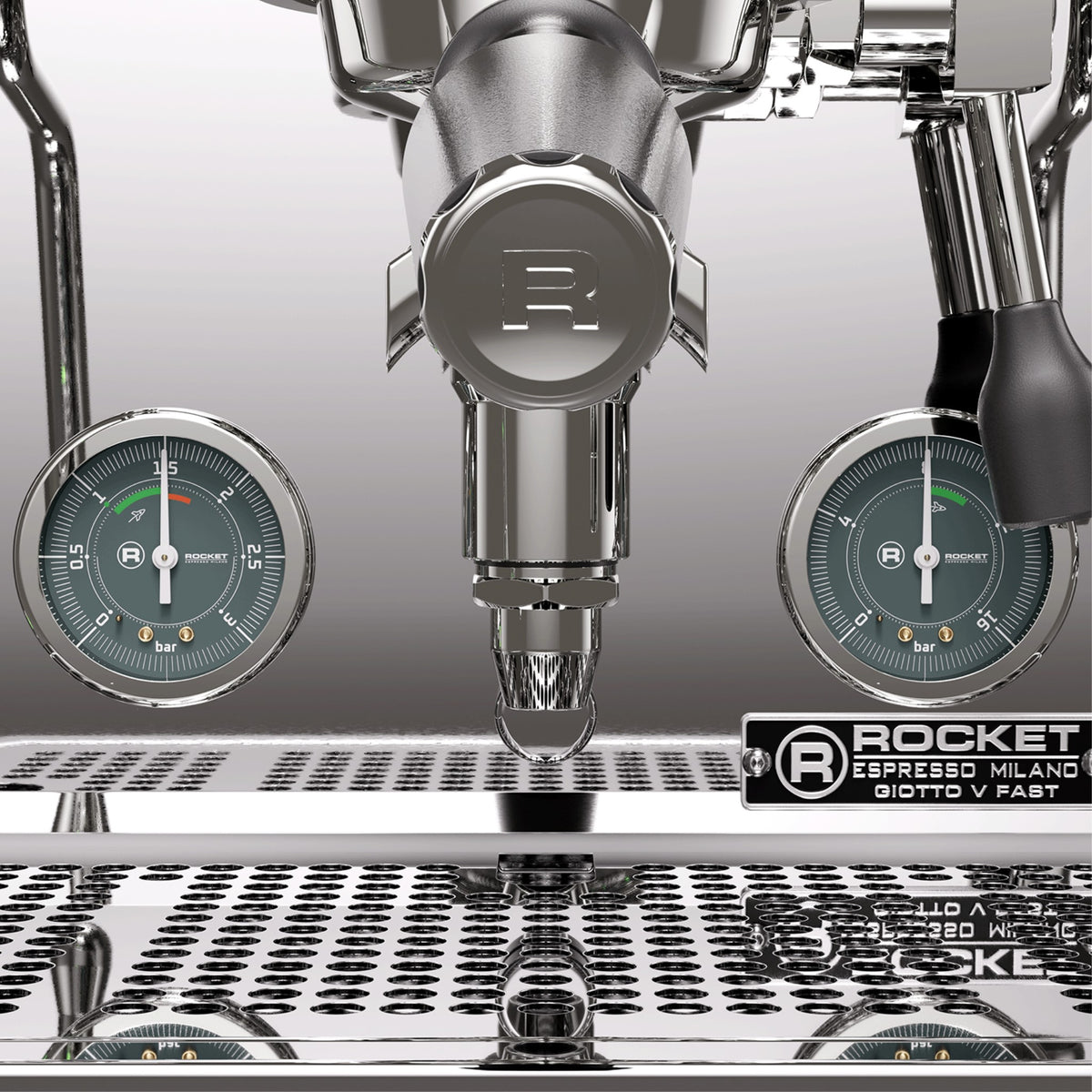 Rocket Espresso Giotto V Fast espresso machine - chrome