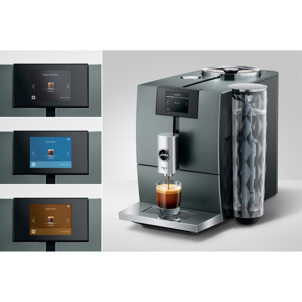 Jura ENA 5 coffee machine - night inox (EA)