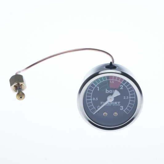 Manometer ånga Evo V2 Svart