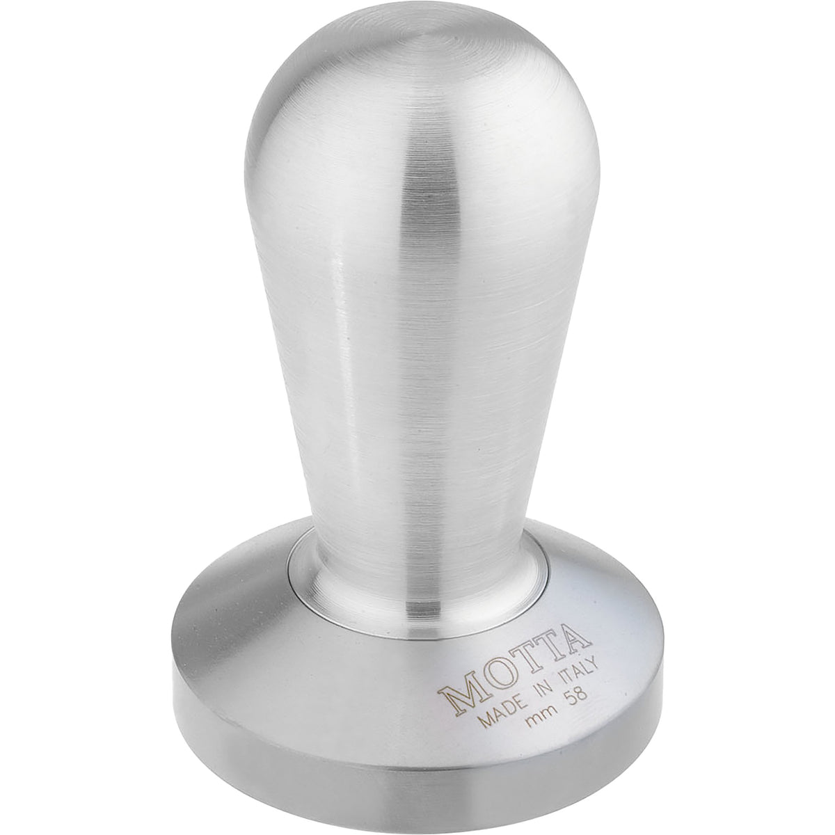 Motta Tamper convex base - aluminium - 58mm